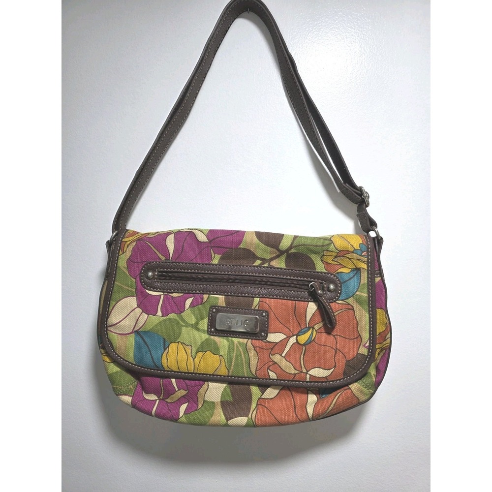 RELIC By Fossil Alex Flap Front Shoulder & Crossbody Bag Jenny Floral Boho